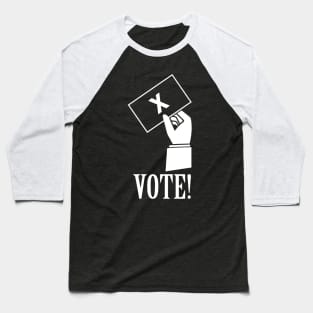Vote Baseball T-Shirt